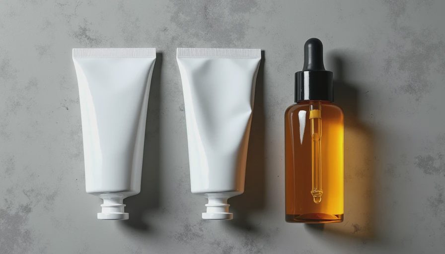 Repurchased Essentials vs. Abandoned Novelties A visual comparison between fully utilized drugstore basic tubes and an oxidized, unfinished luxury serum bottle.