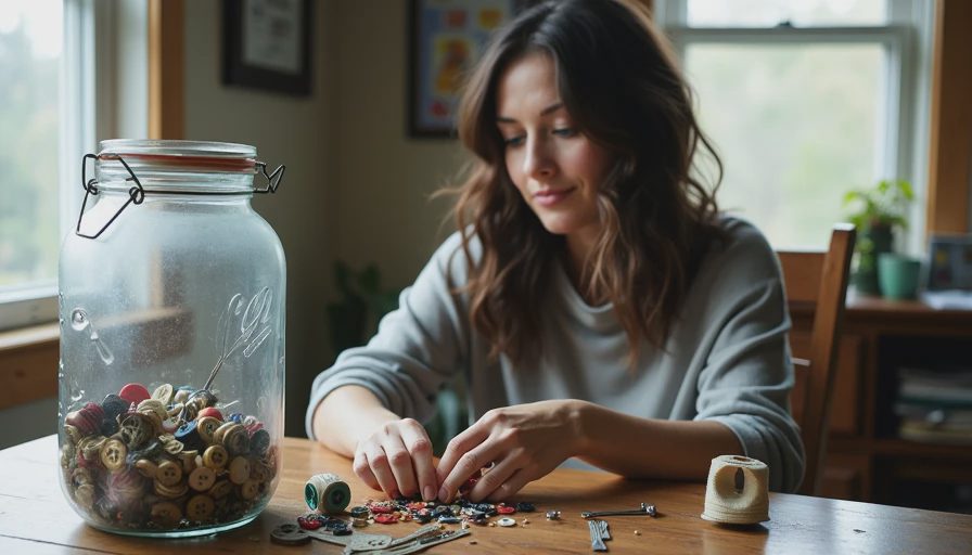 Why I Save Every Extra Button, Zipper, and Fabric Scrap