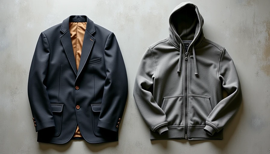 A side-by-side material comparison showing the structural differences between premium vintage wool tailoring and low-quality worn-out synthetics.