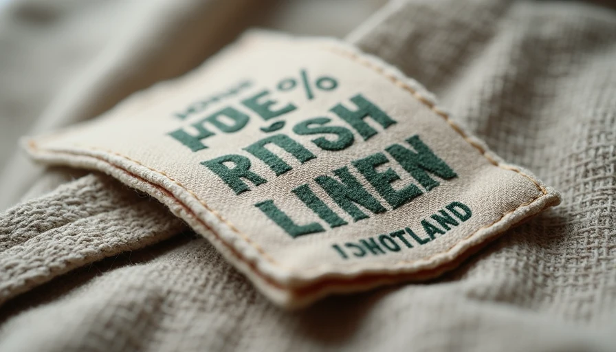 Premium Natural Fiber Heritage Labels A selection of high-quality vintage textile labels indicating premium natural material compositions.