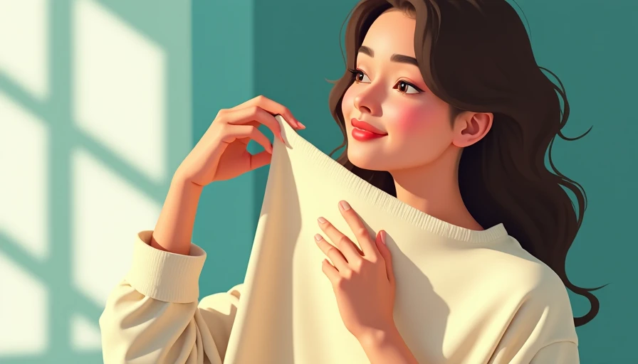 Illustration for wash viscose safely