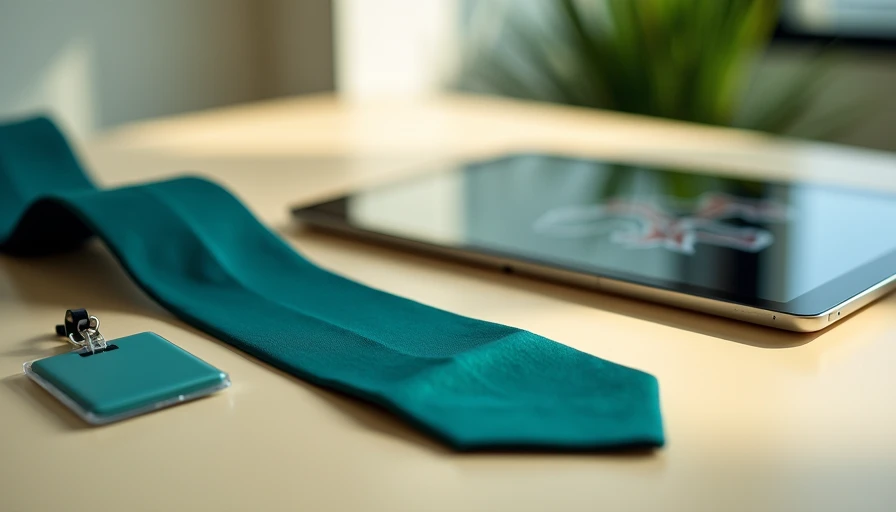 Visual context for office uniform template