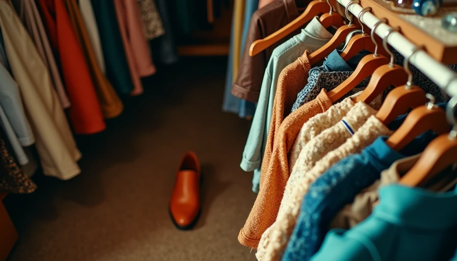 Visual context for wardrobe decision fatigue