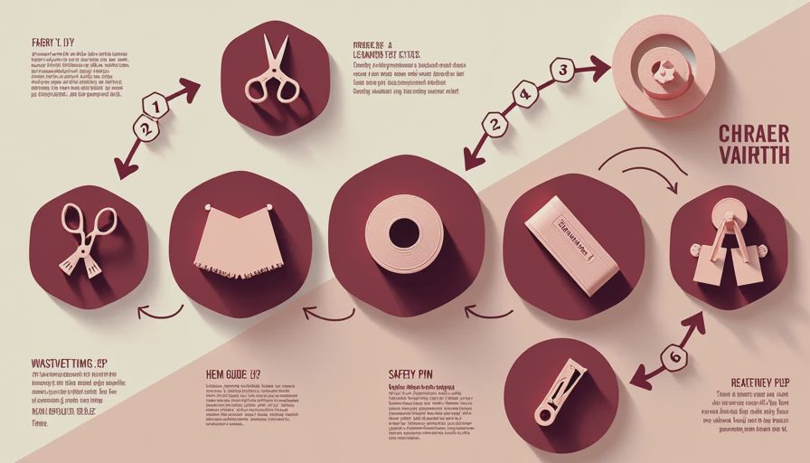Illustration for no sew alterations beginners