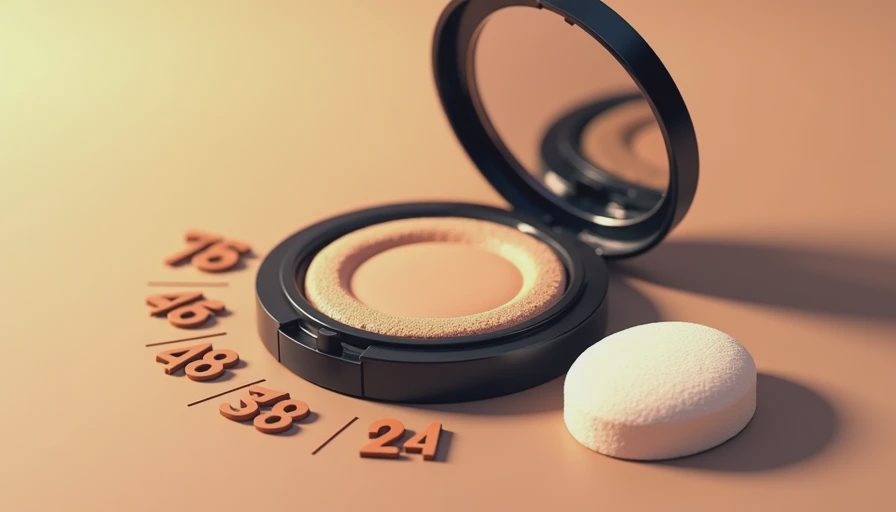 Visual context for pure foundation makeup